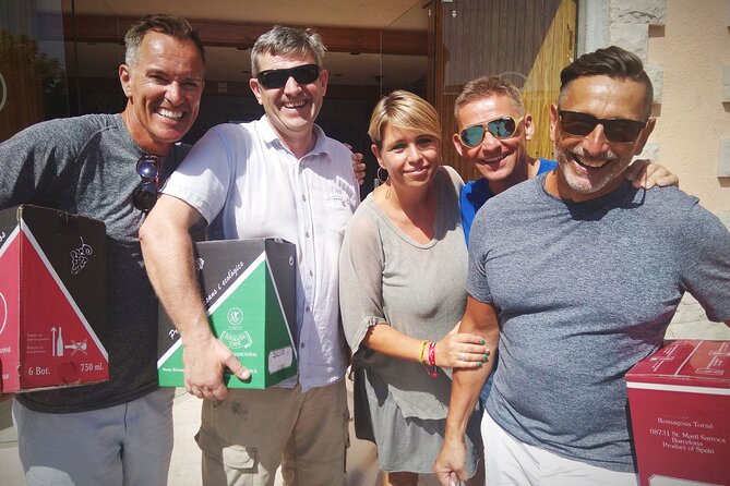 2 Wineries Small Group Tour with Free Hotel PickUp from Sitges - Stop 1: Caves Romagosa Torne and cava made with patience
