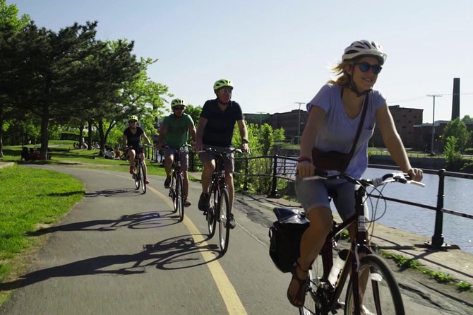 3 Hour Montreal City Bike Tour with Wine or Beer (AM & PM) - Old Port, Quartier Latin, and those park pauses that make the city click