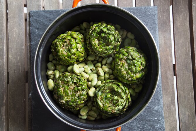 4-Hour Dalmatian Food and Wine flavors Experience in Split Patio - What You’ll Cook and Eat: Polenta, Prosciutto, Shrimp Buzara, Figs