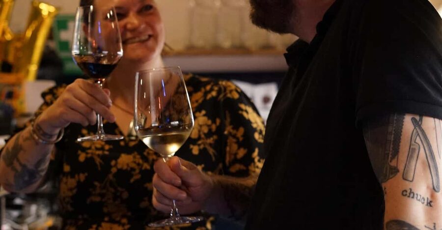 8-Tier Hungarian Wine Tasting in a Cozy Downtown Wine Bar - Charcuterie pairing in a cozy setting: bread, cheeses, meats that match the mood