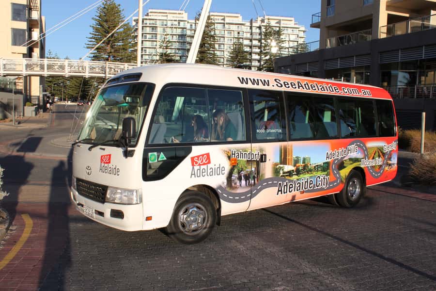 Adelaide: Half-day McLaren Vale & Glenelg Wine Tasting Tour - Glenelg on the return: short stroll, big water views