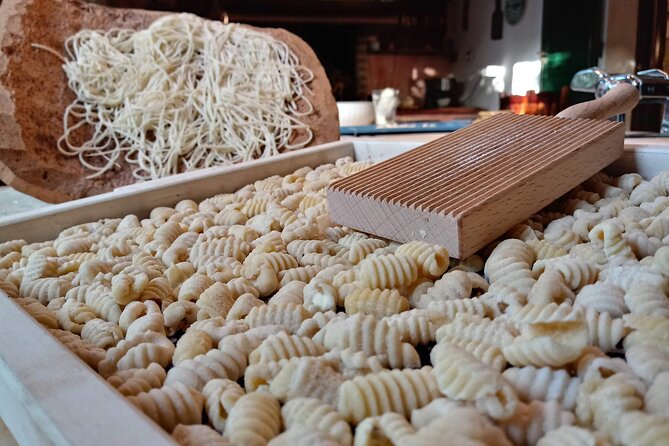 Alghero Home Cooking Pasta Class at a Farmhouse with Wine - What you actually make: five fresh pasta shapes and a Sardinian method