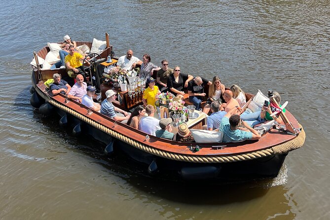Amsterdam Luxury Boutique Boat tour with Unlimited Beer and Wine - The open bar reality: unlimited beer and wine, plus some trade-offs