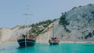 Argostoli: Full-Day Boat Trip with Lunch & Wine - Vardiani Islands: two hours, paddleboards, and Mama Angelika’s moussaka
