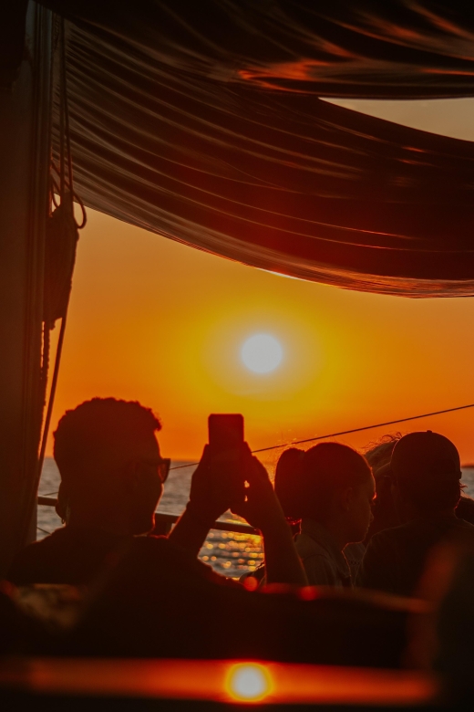 Argostoli: Sunset Cruise with Swim Stops, Dinner, and Wine - Entering the Ionian at Argostoli’s main harbor