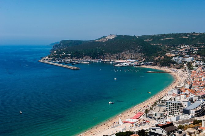 Arrabida and Sesimbra Small-Group Day Trip from Lisbon with Wine Tasting - Cristo Rei Sanctuary: panoramic Lisbon from afar