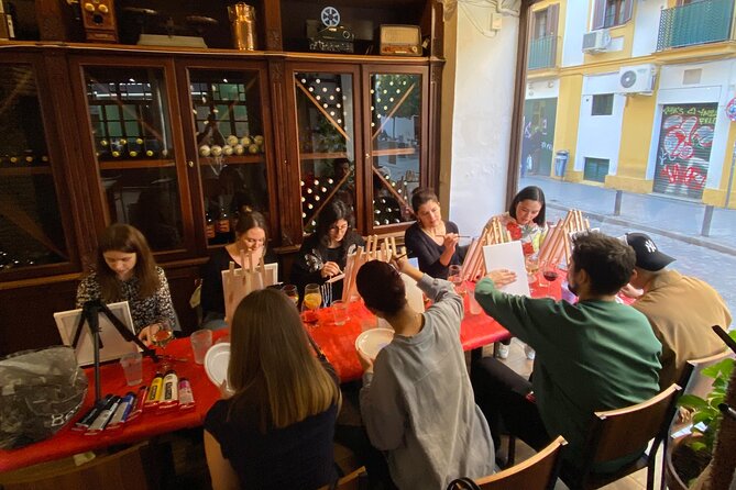 Art and Wine in Sevilla - Where You’re Painting: Near Major Seville Sights