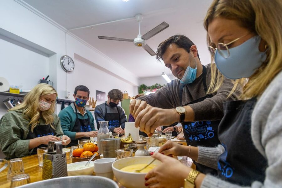 Athens: Food Market Visit and Cooking Class with Wine - Wine, soft drinks, and the Greek digestif you’ll want to remember