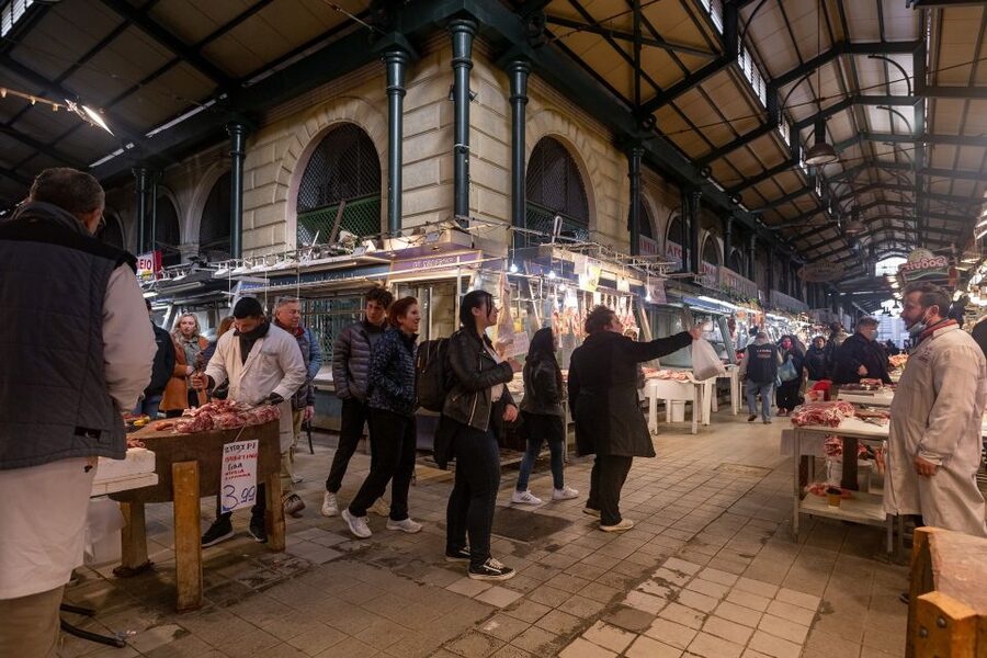 Athens: Food Market Visit and Cooking Class with Wine - How long it takes and what the day feels like