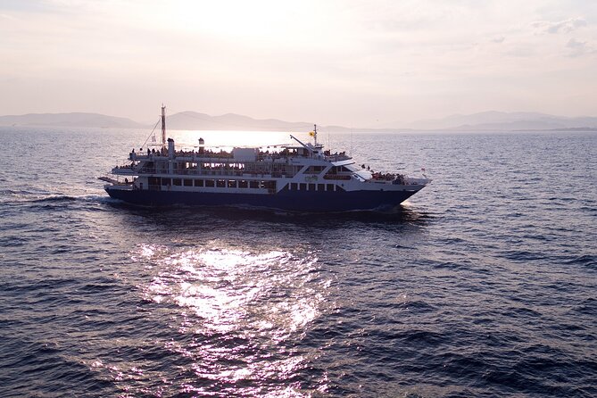Athens: Island Swimming Day Cruise—DJ, Lunch & Drinks incl. - Stop 2: Metopi Island, Turtles, and Off-the-Boat Fun