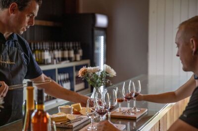 Audrey Wilkinson Vineyard: Fromage and Fortified Wine Experience - What you taste: premium wines, then three barrel pours