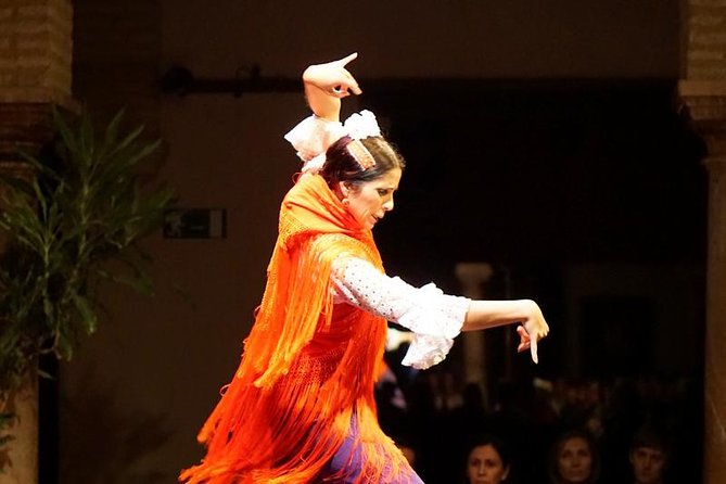 Authentic Flamenco Show with Tapas & Wine Guided Tour - Food and drink: vermouth, ham, and what to expect from tastings