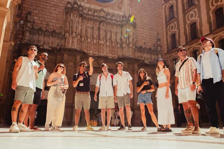 Barcelona: Full-Day Montserrat & Wine Small Group Tour - Oller del Mas winery visit: castle cellars, vines, and 3 tastings