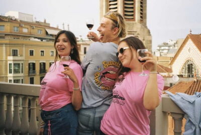 Barcelona: Fun & Unpretentious Rooftop Wine Tasting - Getting there: elevator to the top floor, then a short stair climb