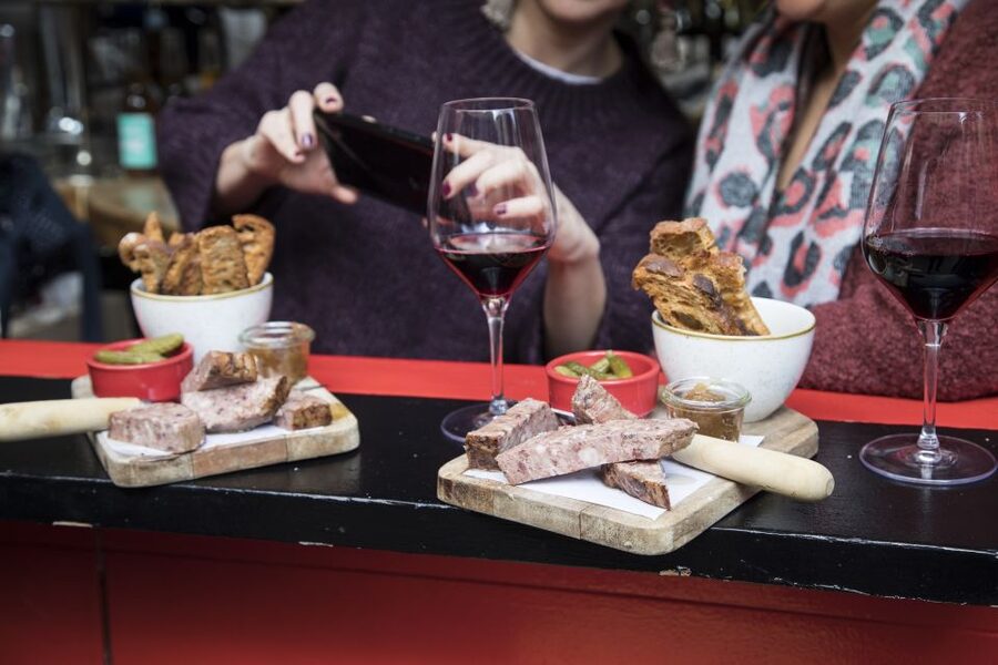Barcelona Gourmet Food & Wine Tour with Local Expert - Starting outside La Pedrera: the best kind of pre-game