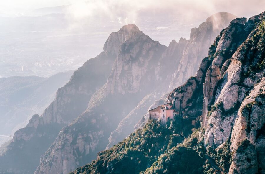 Barcelona: Montserrat Tour with Lunch & Wine Tasting Option - Montserrat monastery time: basilica entry, guided history, and a lot of options
