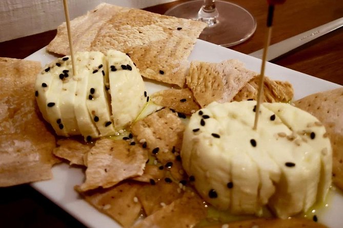 Barcelona Poble Sec Tapas & Wine Tour - The mosaic façade and the neighborhood “pause”