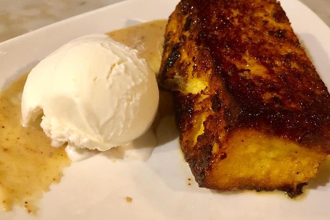 Barcelona Poble Sec Tapas & Wine Tour - Stop 3 on Carrer de Viladomat: desserts with torrija and cava