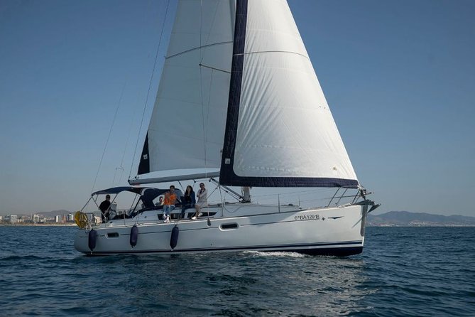 Barcelona Private Sailing Trip with unlimited drinks and snacks - The coast route: Barceloneta, Nova Icaria, Bogatell, and Marbella from sea level