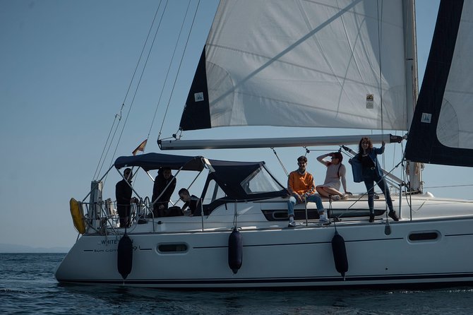 Barcelona Private Sailing Trip with unlimited drinks and snacks - Price and value: $157.41 for a private, gear-included water hour