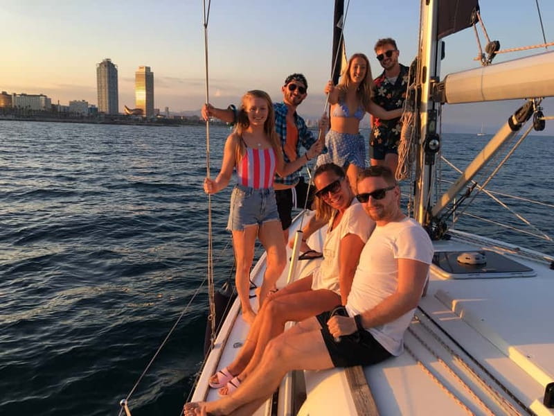 Barcelona: Sunset Boat Trip with Cava Wine and Snacks - Barcelona’s skyline from the sea: the view upgrade you can feel