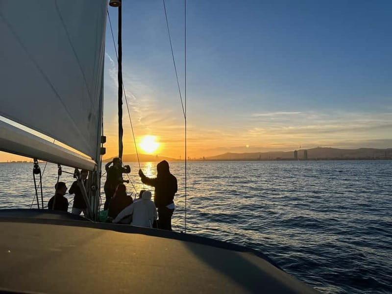 Barcelona: Sunset Boat Trip with Cava Wine and Snacks - Cava and snacks onboard: what up to 5 cups really means