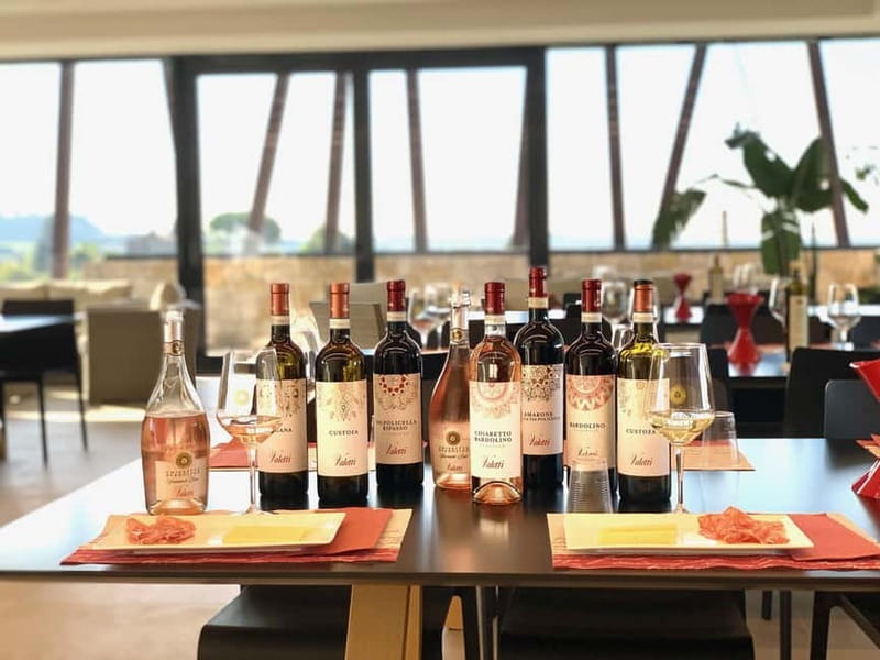 Bardolino: Wine tasting at Cantina Valetti - Food included: cold cuts, cheeses, bakery bites, and how to use them
