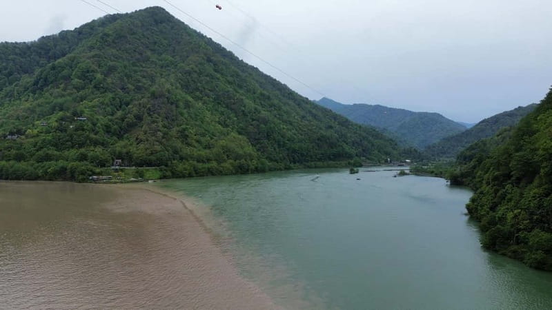 Batumi: Wine & Dine Tour To Waterfalls - Mountainous Adjara - The river confluence of Adjaristskali and Chorokhi