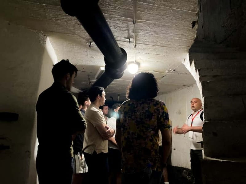 Belgrade: Underground Tour with Riverside Sparkling Wine - Fortress walking between stops: short routes, but wear grippy shoes