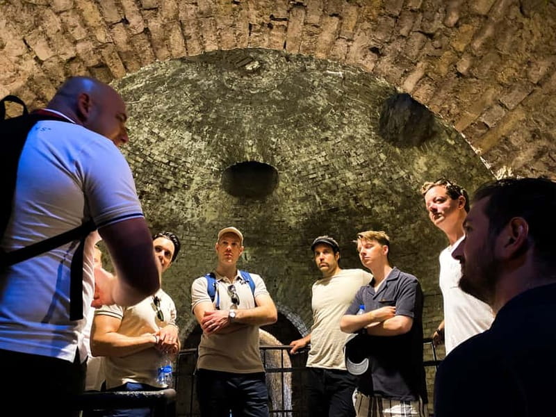 Belgrade: Underground Tour with Riverside Sparkling Wine - Meeting at King Peter I School and a 2.5-hour pace you can handle