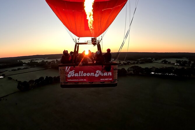 Bendigo Premium Balloon Flight plus buffet champagne breakfast - The small-group advantage: better views, less chaos