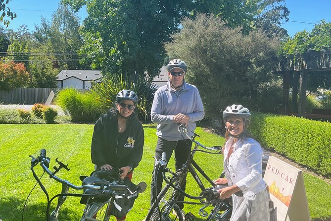 Best E-Bike Rental! Wine country fun - E-bike comfort and included gear: why the small items matter