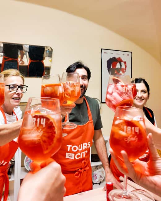 Bologna: Pasta Cooking Class, Ragu, Spritz, Wine & Gelato - Coffee, Amaro, and Gelato With Balsamic Vinegar