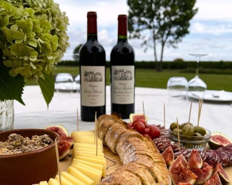 Bordeaux: St-Emilion Vineyards e-Bike Tour with Wine & Lunch - First Château Stop: Lunch, Garden Time, and a Growth Estate Tour