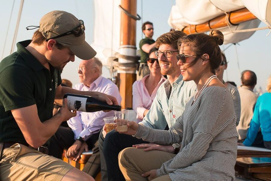 Boston: Harbor Champagne Sunset Sail from Rowes Wharf - Key points to know before you go