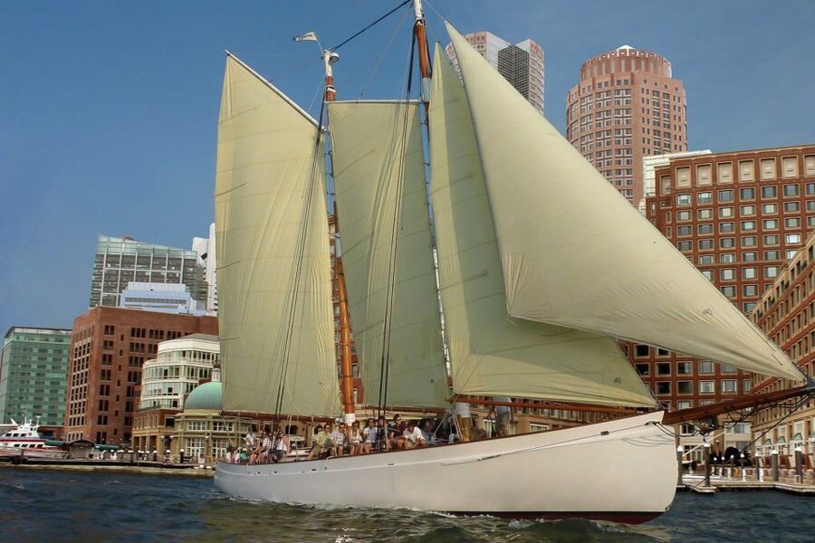 Boston: Harbor Champagne Sunset Sail from Rowes Wharf - Schooner Adirondack III or IV: the boat experience you’re paying for