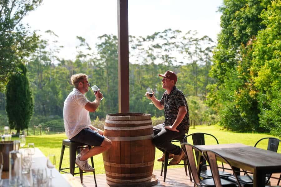Brisbane: Tamborine Wine & Distillery Tour - Winery tastings at two venues: what you’re really buying