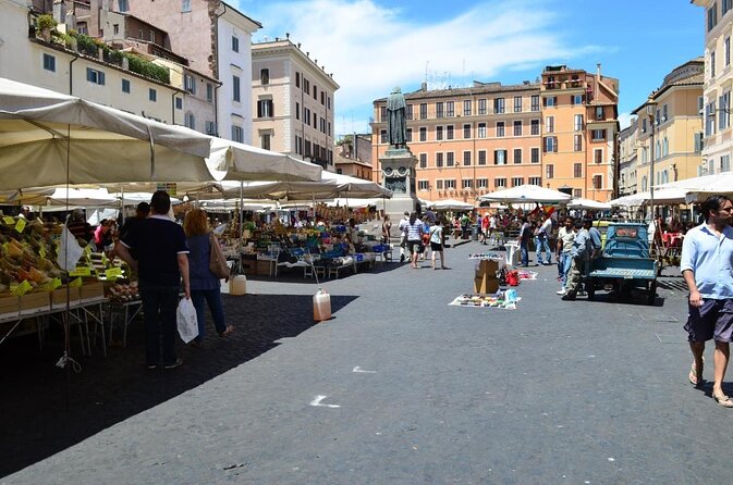 Campo dè Fiori Market and Trevi Fountain Food and Wine Tour in Rome - Key things you should know before you taste Rome