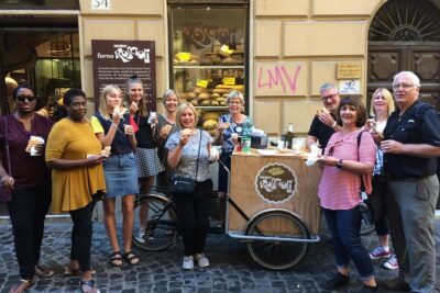 Campo dè Fiori Market and Trevi Fountain Food and Wine Tour in Rome - Campo de’ Fiori Market: Giordano Bruno and the tastings that start strong