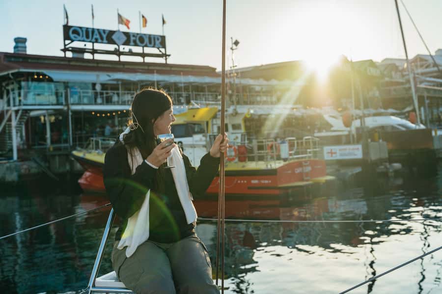 Cape Town: Sunset Champagne Cruise and 3-Course Dinner - Champagne on deck: comfort, views, and the onboard vibe