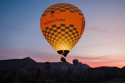 Cappadocia Balloon Ride with Breakfast, Champagne AT GOREME OVER - From Göreme pickup to the launch window at Göreme National Park