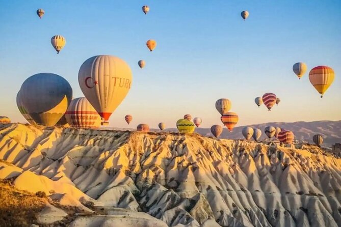 Cappadocia Hot Air Balloon with Pickup, Breakfast & Champagne - The Hour in the Air: Fairy Chimneys at Sunrise