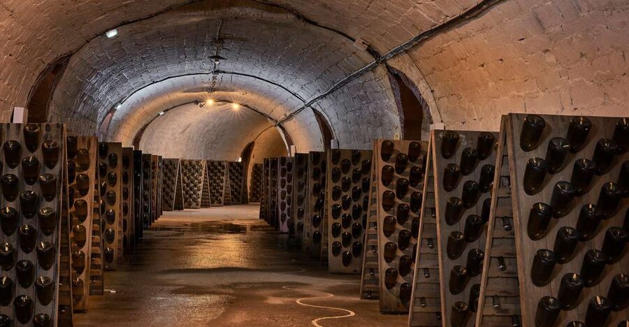 Champagne: Canard-Duchêne Champagne House Tour - Entering Canard-Duchêne’s cellar world