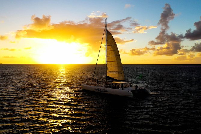 Champagne Sunset Sail in St. Lucia - Music and the party level: steel drum, dancing, and photos