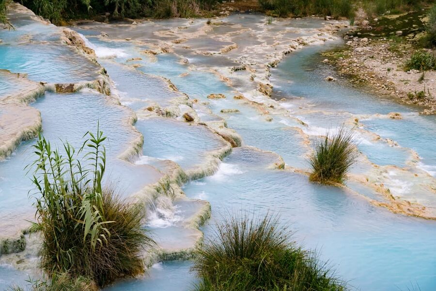 Civitavecchia: Tuscany Full-Day Guided Trip w/Wine Tasting - Cascate del Mulino at Saturnia: Hot Springs Waterfall Time (Even Without a Full Swim)