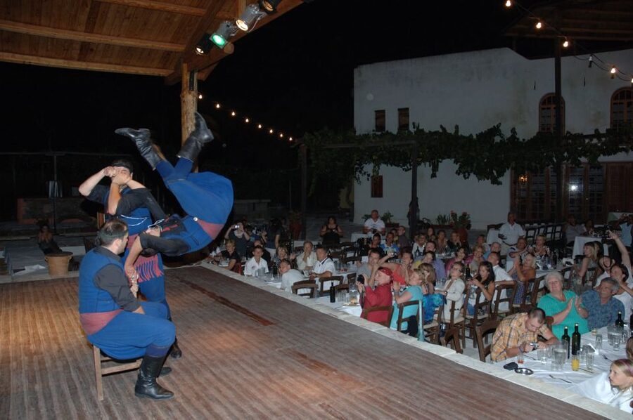 Crete: Traditional Dance Show and Buffet Dinner with Wine - The buffet dinner and unlimited wine: good value, but manage expectations