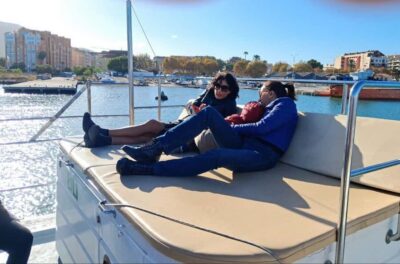 Denia: Cova tallada Catamaran Trip w/ Mussel Tasting & Wine - Value for $18: small time, included tastes, real views