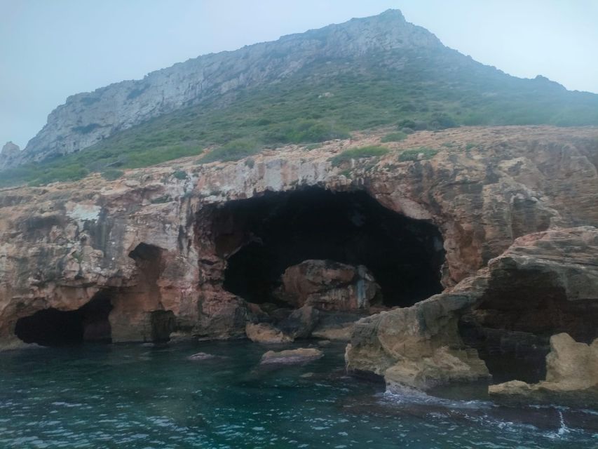 Denia: Cova tallada Catamaran Trip w/ Mussel Tasting & Wine - The mussel tasting: short stop, but a good one