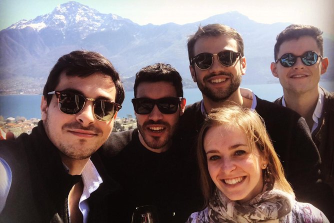 Domaso: Wine Tasting at the Winery on Como Lake - The terrace with Alps views: why the setting is part of the value