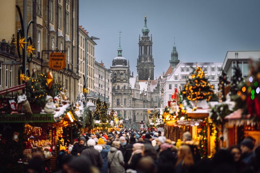 Dresden: Advent Tour with Stollen Tasting and Mulled Wine - Three Christmas markets and Old Town squares: what the stroll actually feels like